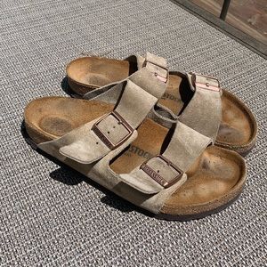 Arizona Suede Leather Birkenstock